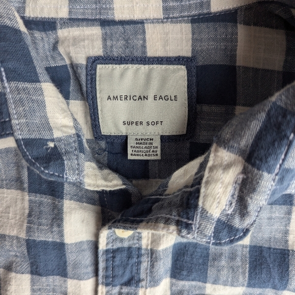 Men's American Eagle Button Down Shirt - Picture 2 of 2